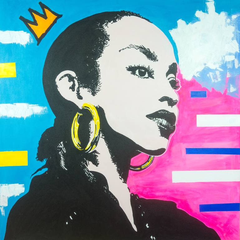 Queen Sade Art Print | Wall Art Prints cheapest | Modern Art Prints