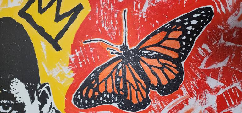 Original Pop Art Celebrity Painting by Daniel Gunn