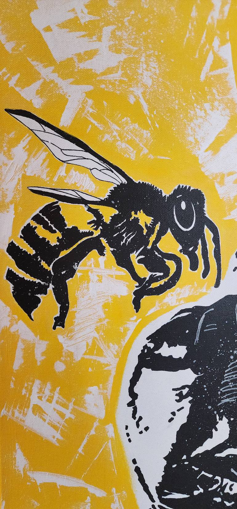 Original Pop Art Celebrity Painting by Daniel Gunn