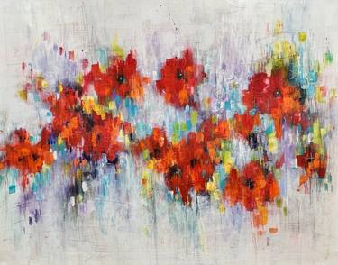 Original Abstract Painting by Lesley Boost