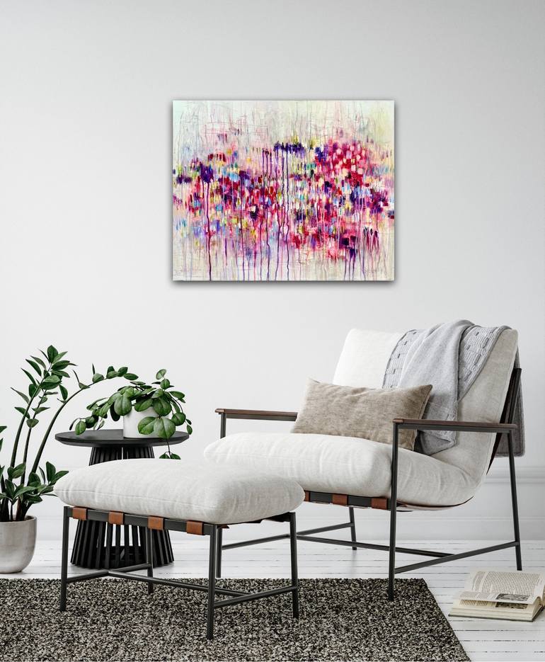 Original Abstract Painting by Lesley Boost