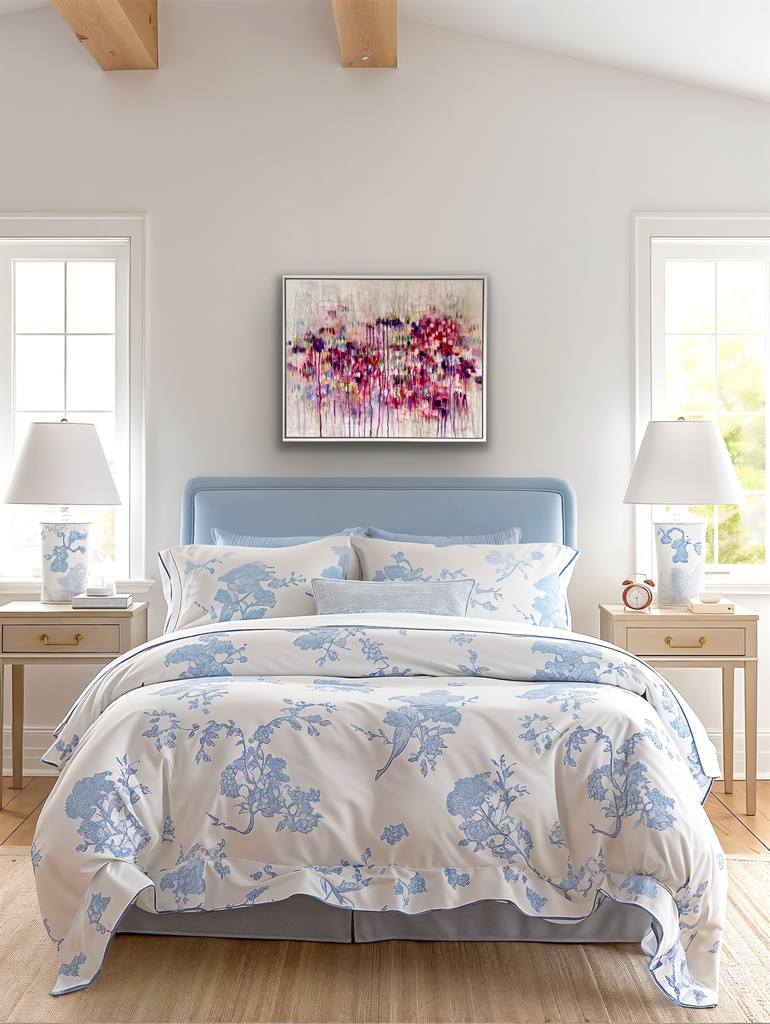 Original Abstract Expressionism Abstract Painting by Lesley Boost