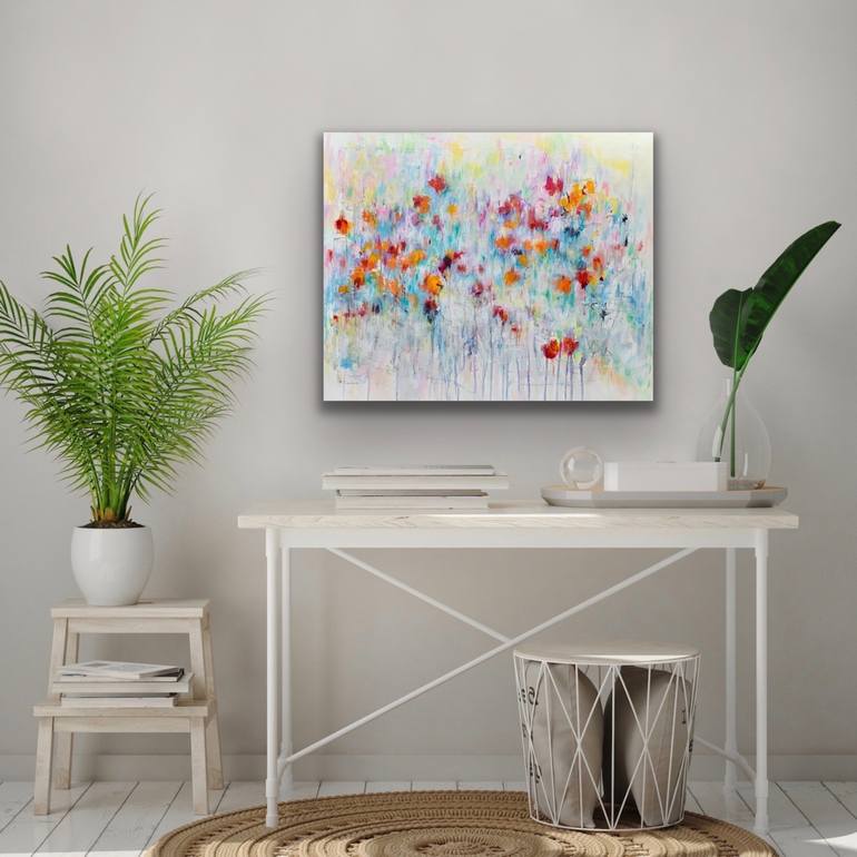 Original Abstract Painting by Lesley Boost