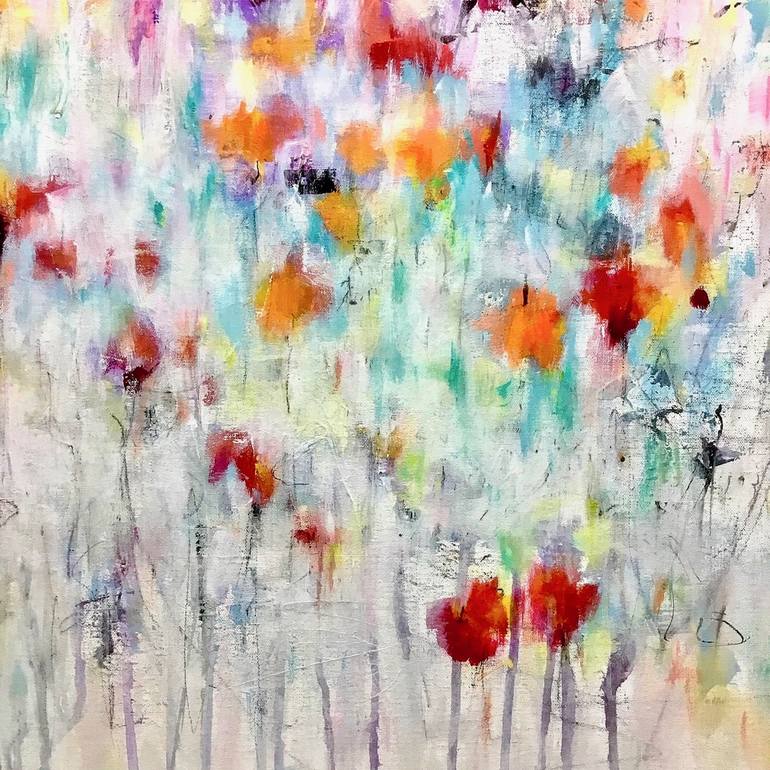 Original Abstract Painting by Lesley Boost