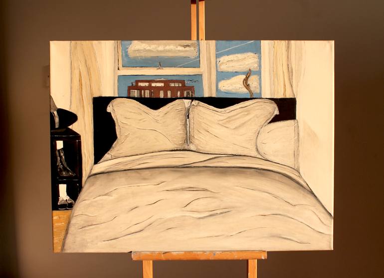 Original Conceptual Home Painting by Kio Briggs