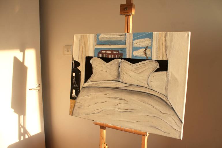Original Conceptual Home Painting by Kio Briggs