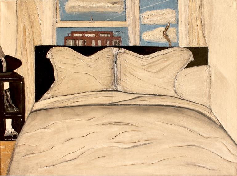 Original Conceptual Home Painting by Kio Briggs