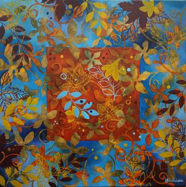 Original Abstract Nature Paintings by Florence OULHIOU