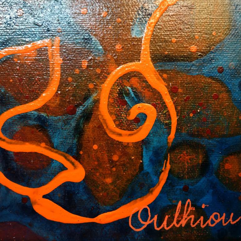 Original Abstract Nature Painting by Florence OULHIOU
