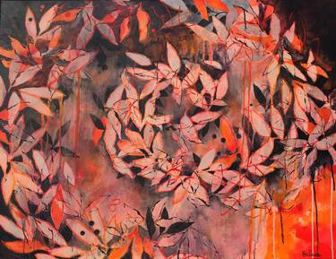 Original Abstract Nature Paintings by Florence OULHIOU