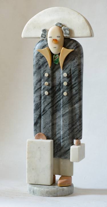 Original Men Sculpture by Lyudviga Nesterovich