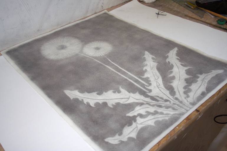 Original Figurative Botanic Drawing by Laura Stötefeld