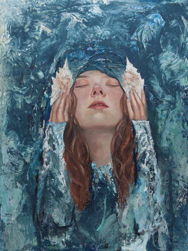 Original Abstract Expressionism Water Paintings by Gama Neaves