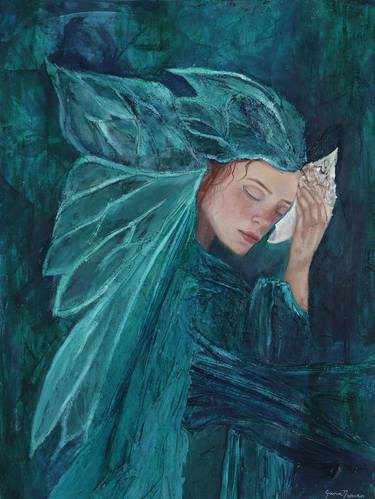 Original Symbolism Water Painting by Gama Neaves