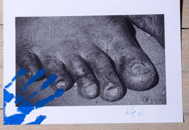 African Man’s Foot, Close-Up, Niger, Africa 2007 - Limited Edition of 11