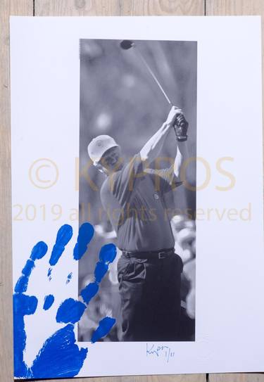 Bill Clinton Playing Golf - Limited Edition of 11 thumb