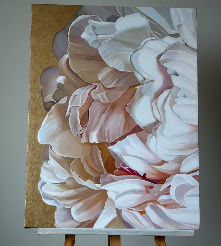 Original Floral Painting by Ekaterina Vestnikova