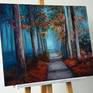 Landscape Mysterious autumn forest is painted in oil on a cotton canvas.
Landscape is textured, painted with a palette knife.
Wonderful, atmospheric landscape will decorate any interior and will be a wonderful gift.
✅ TITLE: Mysterious autumn forest
✅ MEDIUM: Oil on canvas
✅ SIZE: 50 x 70 cm / 19.7x 27.6 in
✅ YEAR: 2020