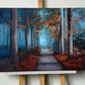 Landscape Mysterious autumn forest is painted in oil on a cotton canvas.
Landscape is textured, painted with a palette knife.
Wonderful, atmospheric landscape will decorate any interior and will be a wonderful gift.
✅ TITLE: Mysterious autumn forest
✅ MEDIUM: Oil on canvas
✅ SIZE: 50 x 70 cm / 19.7x 27.6 in
✅ YEAR: 2020