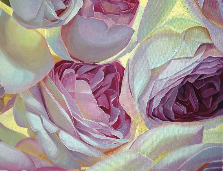 Original Fine Art Floral Painting by Ekaterina Vestnikova