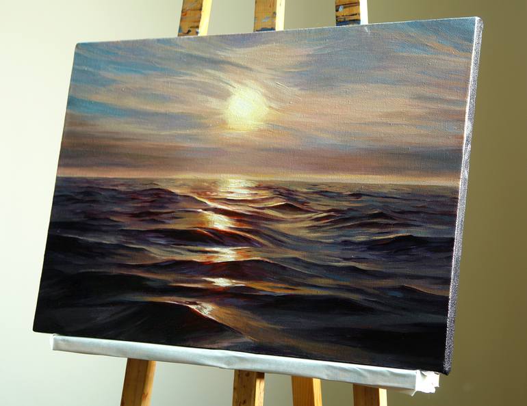 Original Seascape Painting by Ekaterina Vestnikova