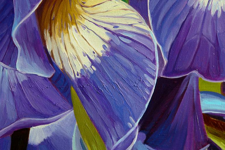 Original Fine Art Floral Painting by Ekaterina Vestnikova