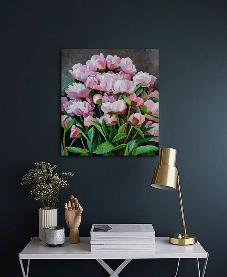 Original Fine Art Floral Painting by Ekaterina Vestnikova