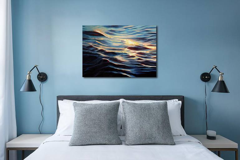 Original Seascape Painting by Ekaterina Vestnikova