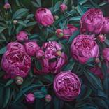 Pink peonies by Ekaterina Vestnikova