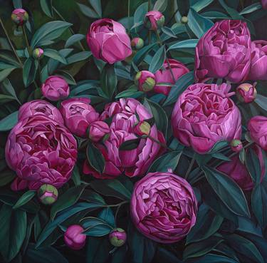 Pink peonies thumb