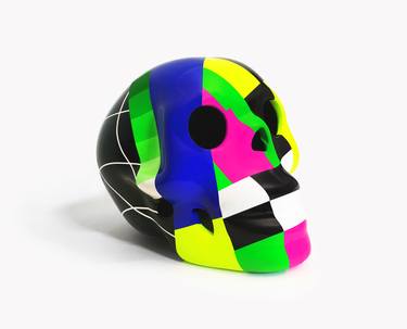 Neon skull thumb