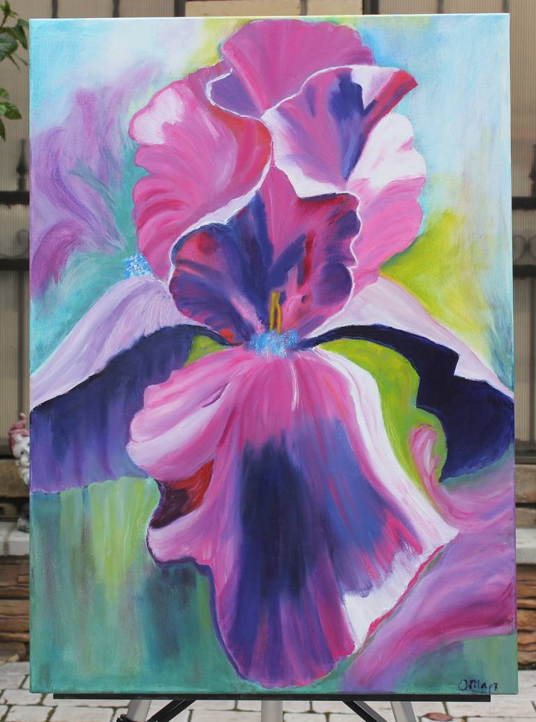 Original Other Floral Painting by Olga Mart