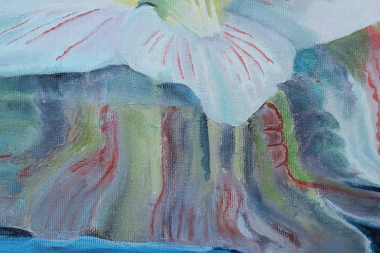 Original Art Deco Botanic Painting by Olga Mart