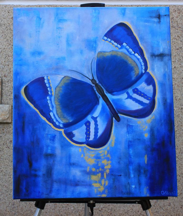 Original Fine Art Nature Painting by Olga Mart