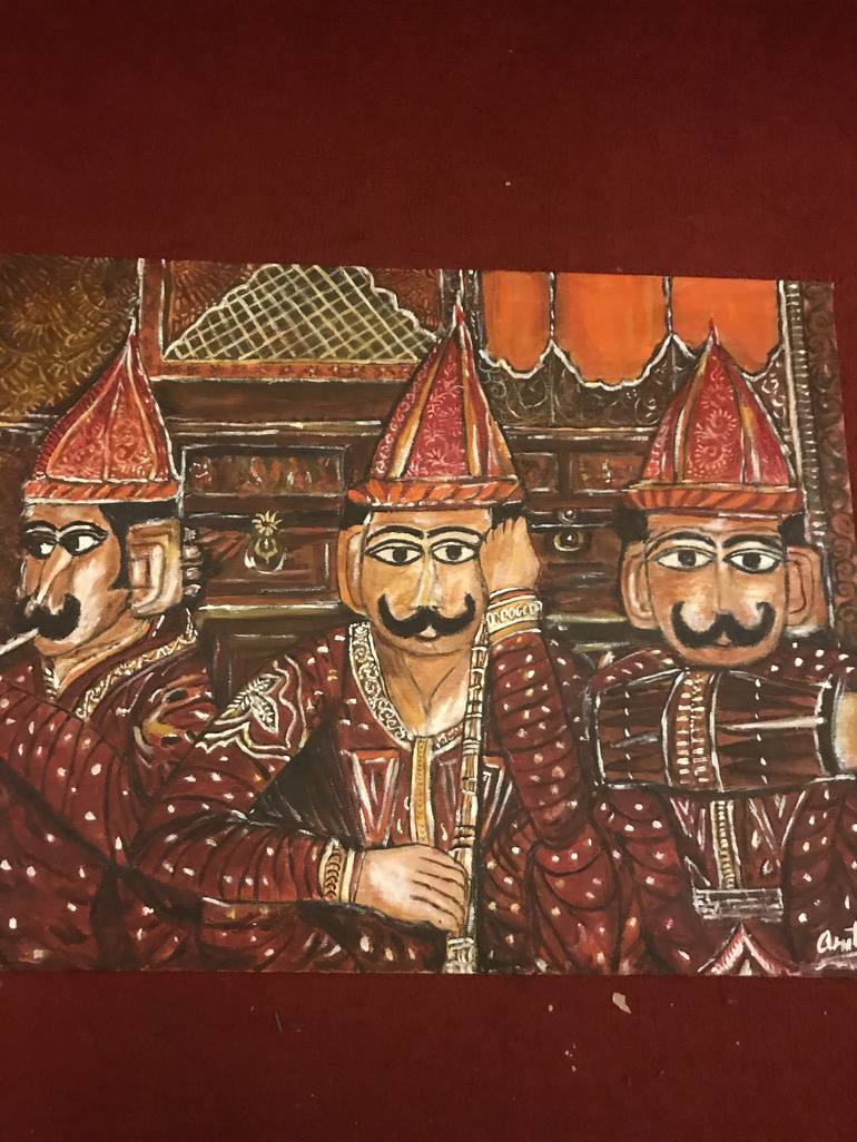 Original Figurative Other Painting by Anita Sahu