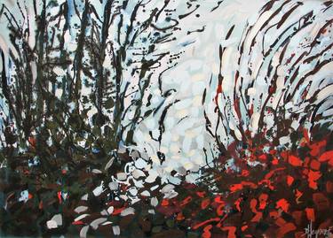 Original Abstract Expressionism Landscape Paintings by Daniel Wegner