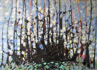 Original Abstract Expressionism Landscape Paintings by Daniel Wegner