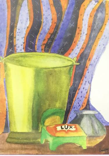 Print of Abstract Expressionism Still Life Paintings by Prabha Sharma