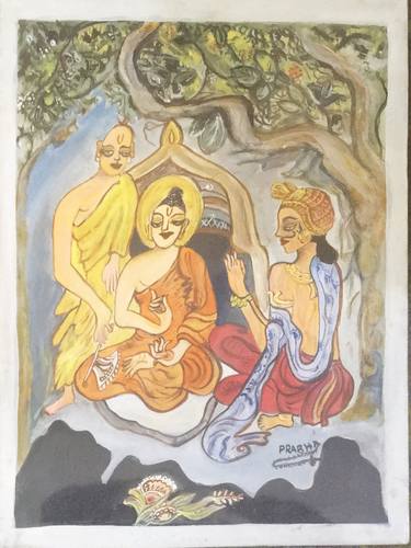 Print of Classical mythology Paintings by Prabha Sharma