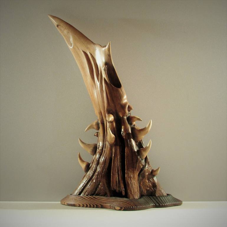 Original Abstract Nature Sculpture by Sergey Zhitelev