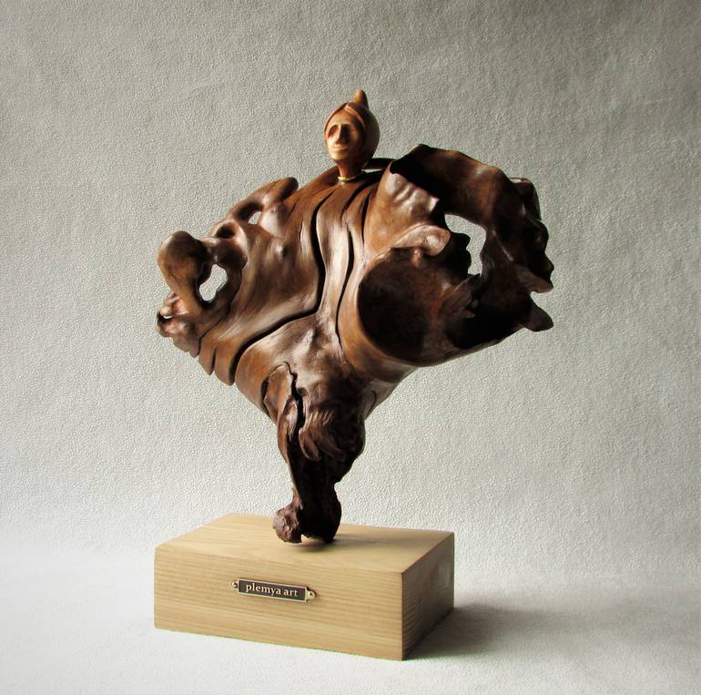 Original Abstract Nature Sculpture by Sergey Zhitelev