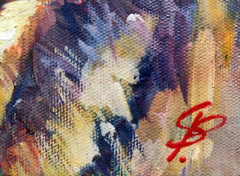 Original Figurative Dogs Painting by Sona Petrosyan