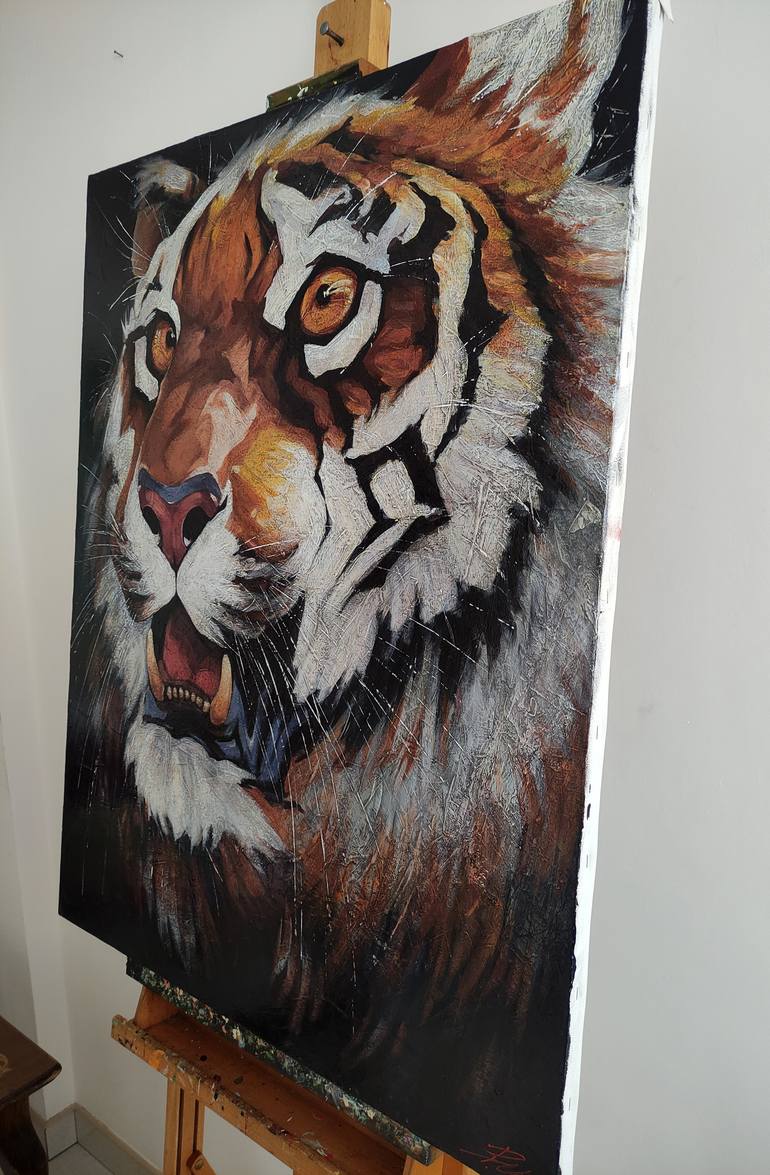 Original Animal Painting by Movses Petrosyan