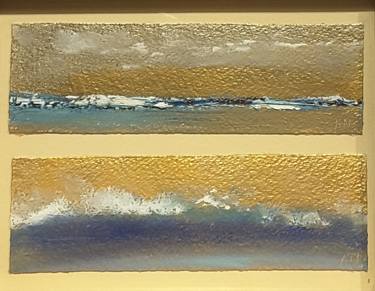 Original Abstract Seascape Paintings by Kate Norton