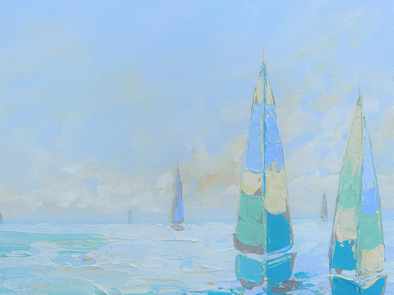 Original Seascape Painting by Sveta Osborne