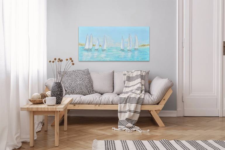 Original Seascape Painting by Sveta Osborne