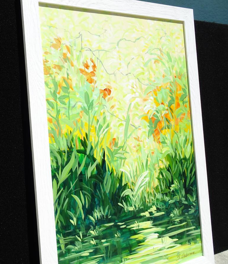 Original Abstract Landscape Painting by Sveta Osborne