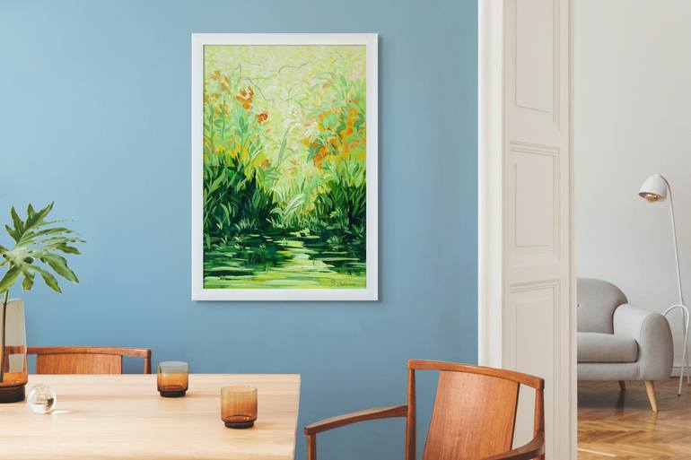 Original Abstract Landscape Painting by Sveta Osborne