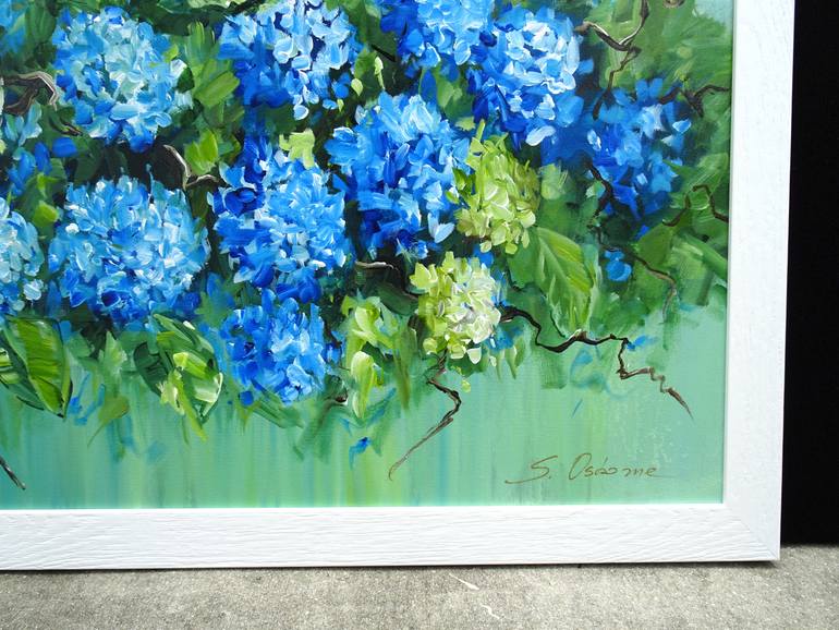 Original Impressionism Floral Painting by Sveta Osborne