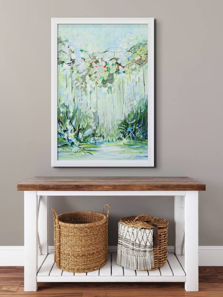 Original Abstract Landscape Painting by Sveta Osborne